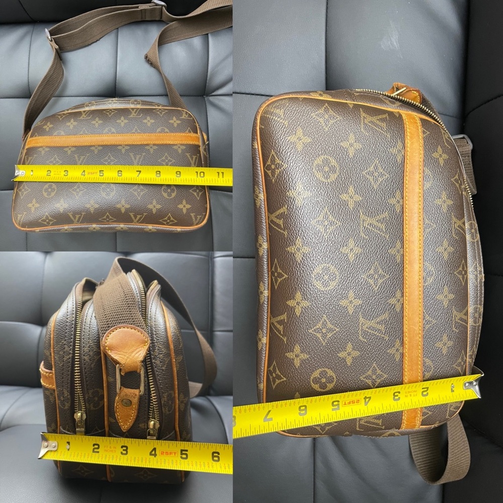 Louis Vuitton Reporter Monogram PM Canvas Crossbody Bag - Picture 16 of 16